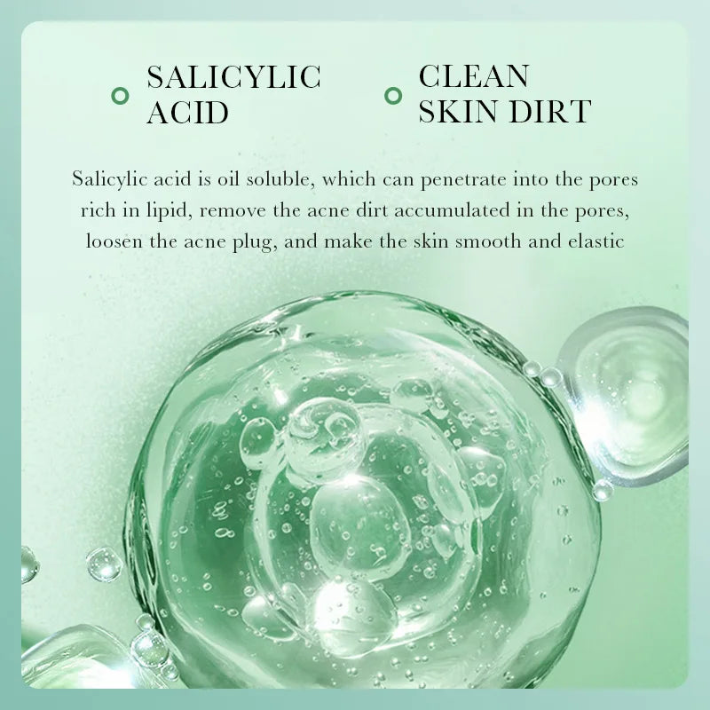 BIOAQUA Salicylic Acid Facial Cleanser Moisturizing Brightening Oil Control skincare Face Wash Foam Face Cleanser Skin Care