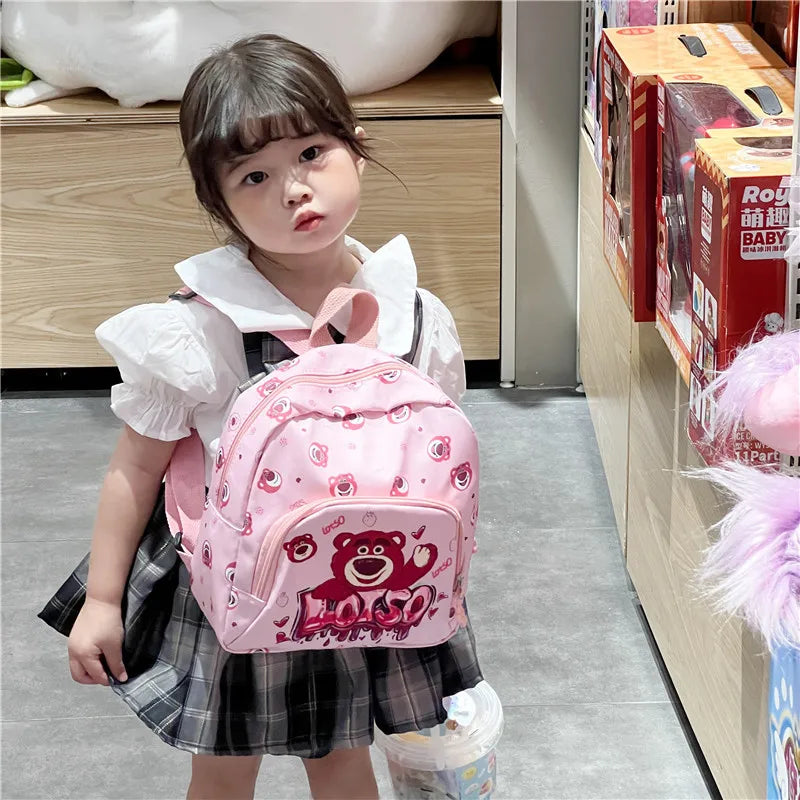 Sanrio Hello Kitty Children's Backpack Handbag School Bag Boys And Girls Fashion Casual Kindergarten Primary School Student Bags