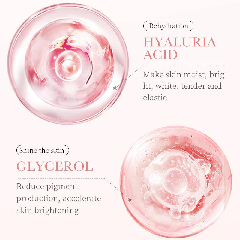 BIOAQUA Rose Hyaluronic Acid Facial Cleanser Face Wash Foam skincare Face Cleanser Moisturizing Facial Skin Care Products