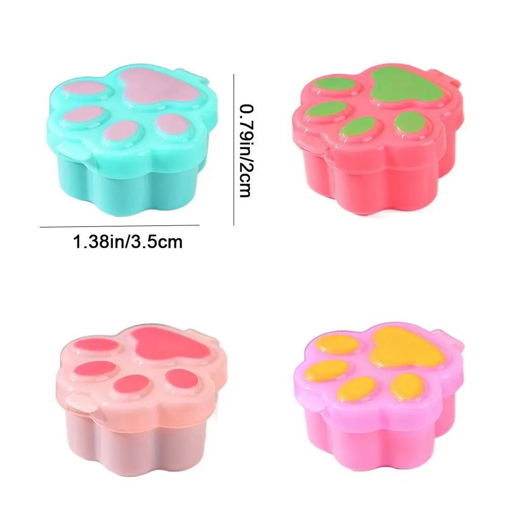 Cartoon Cat Paw Sauce Squeeze Bottle Mini Seasoning Box Salad Dressing Containers Portable Barbecue Spice Jar Kitchen Tool