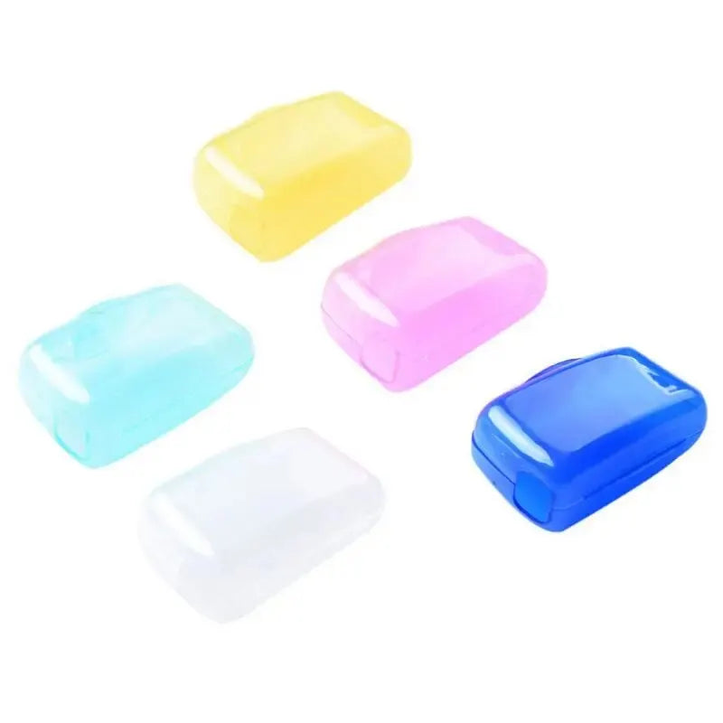 5pcs Portable Toothbrush Cover Travel Portable Toothbrush Protection Case Outdoor Dustproof Case Portable Travel Toothbrush Case