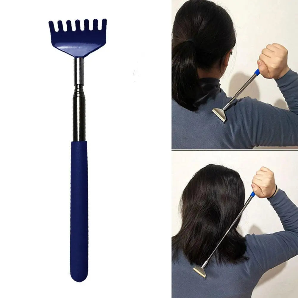 Adjustable Back Scratcher Steel Back Massage Telescopic Anti Itch Claw Massager Back Massage For Elders Tickle Massage Stick